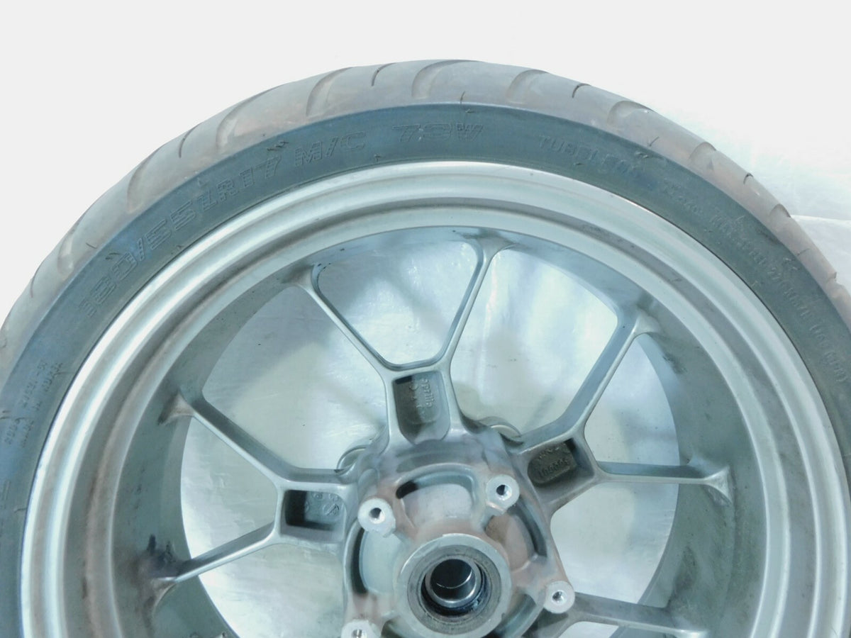 2007 2008 2009 Aprilia Shiver 750 SL750 Rear Wheel Rim & Tire - 854792 - C3 Cycle