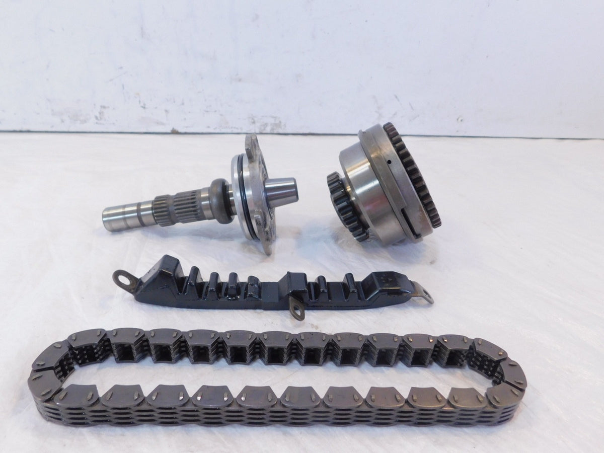 1983 83 Yamaha XJ750 Maxim 750 Engine Primary Drive Gear Chain & Starter Clutch - C3 Cycle