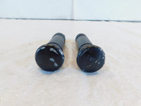 Harley Touring FXR Dyna Sportster & Softail Black Foot Peg Footpeg Footrests - C3 Cycle