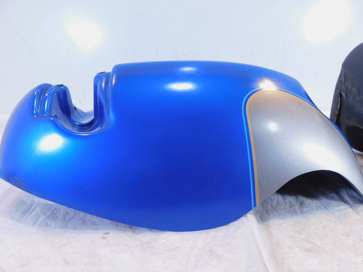 Harley Davidson Electra Glide Ultra Classic Blue Lower Left Leg Fairing Cover - C3 Cycle