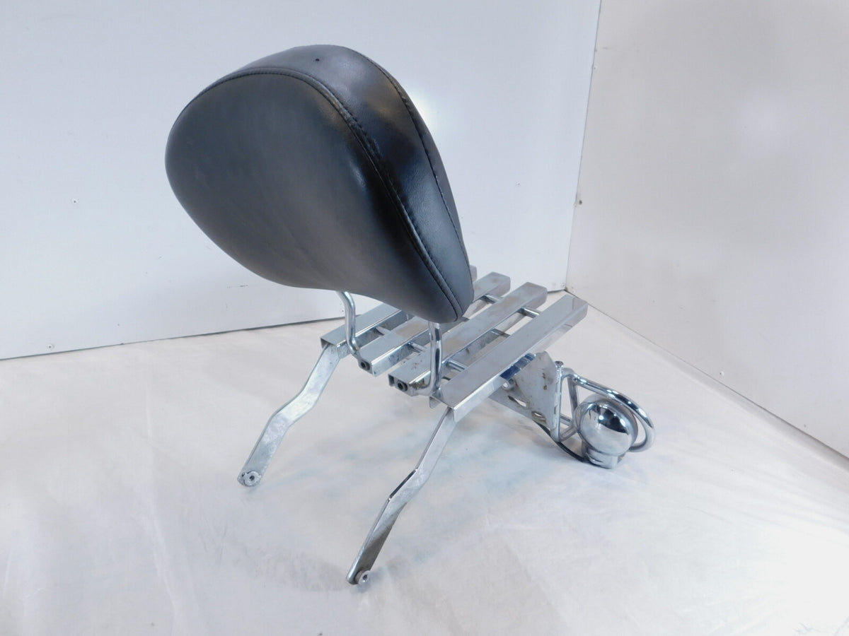 Harley Road King Electra Glide Rear Passenger Backrest Sissybar & Luggage Rack - C3 Cycle