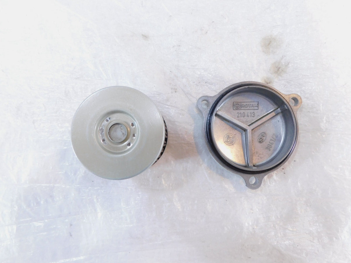 BMW F650CS & F650GS Dakar Engine Motor Crankcase Oil Filter & Covering Cap - C3 Cycle