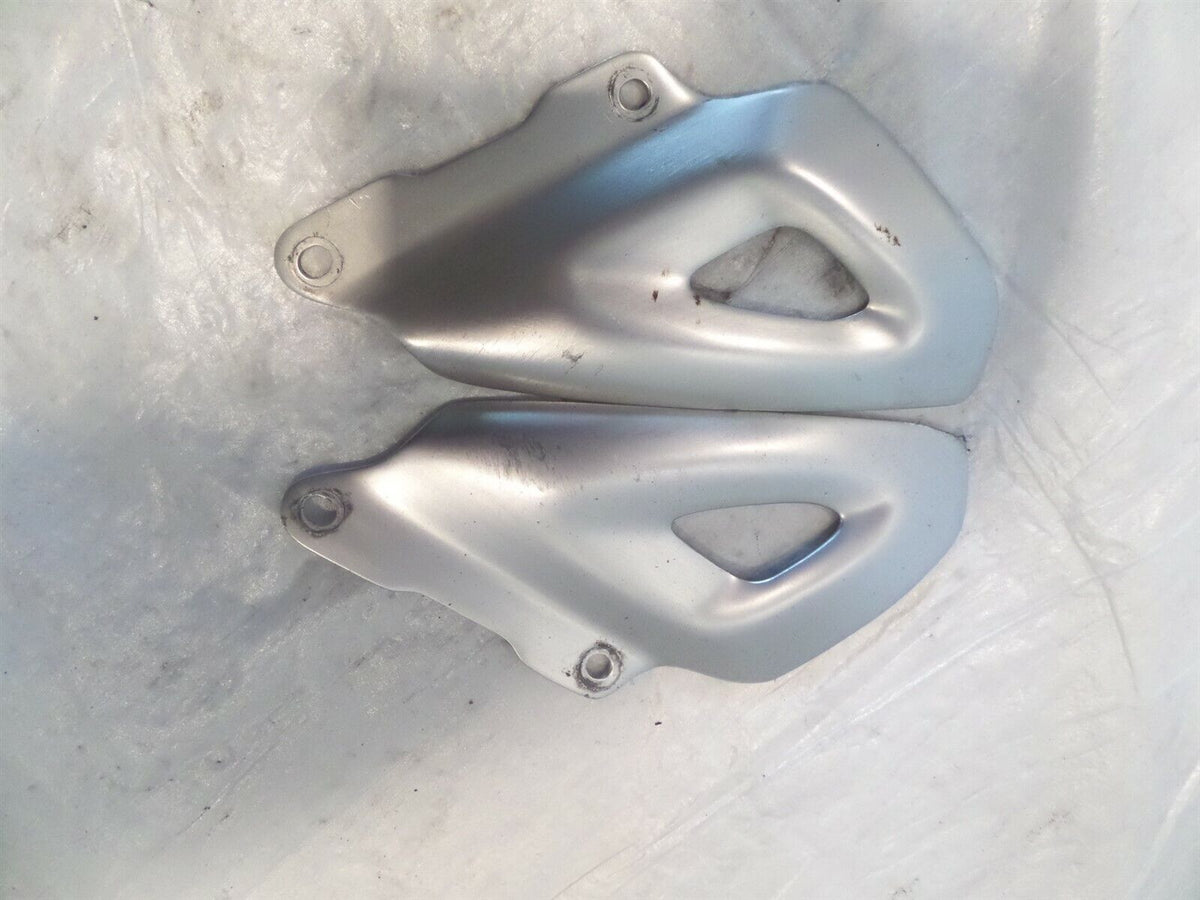 2007-2012 Triumph Tiger 1050 SE Left/Right Front Footrest Foot Peg Heel Guard - C3 Cycle
