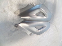 2007-2012 Triumph Tiger 1050 SE Left/Right Front Footrest Foot Peg Heel Guard - C3 Cycle