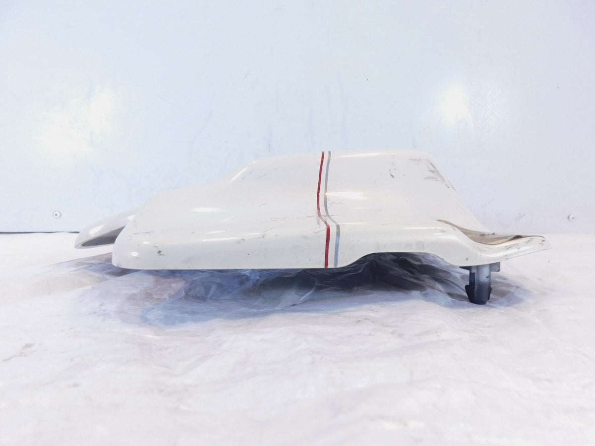 Harley Touring Road King Electra Glide Ultra Classic White Left Side Cover - C3 Cycle