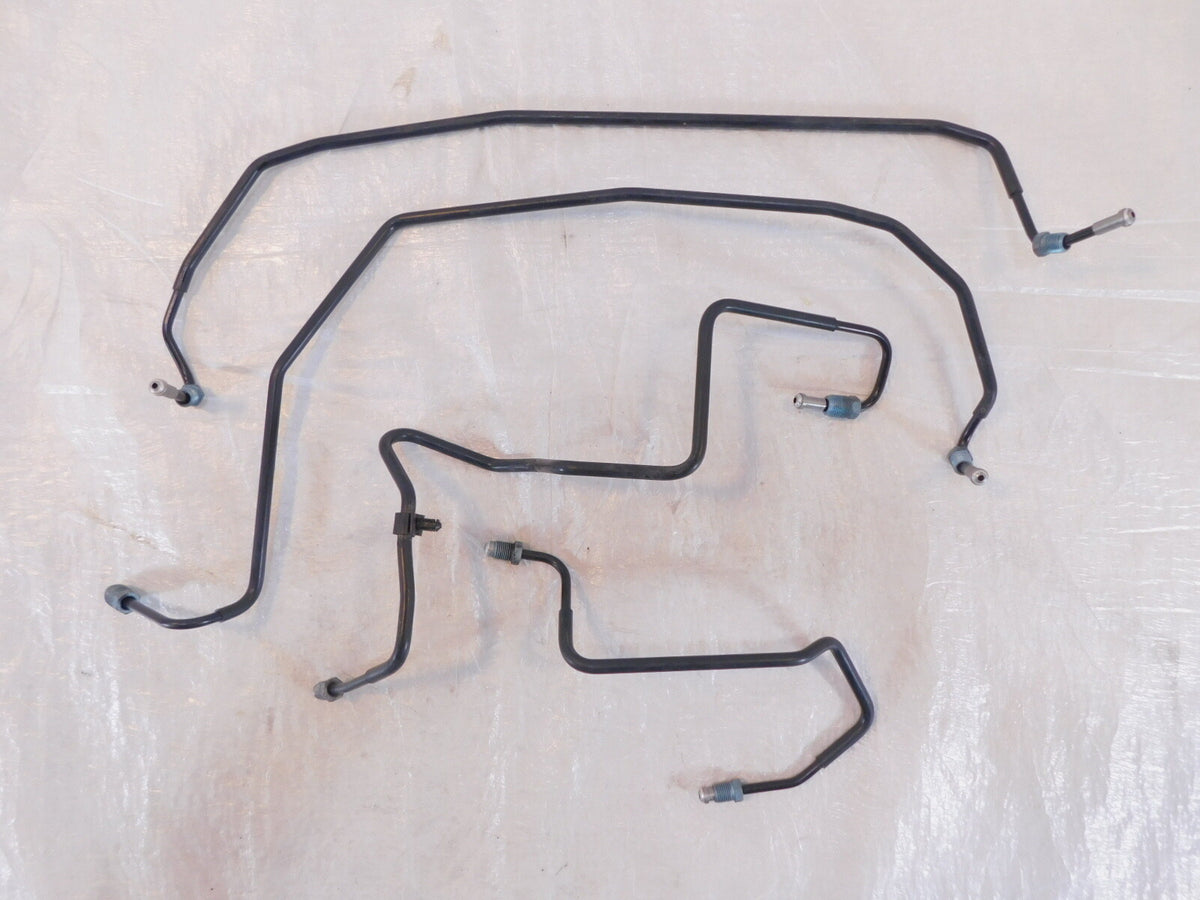 2006-2014 BMW F800R F800ST Black Front/Rear ABS Break Control Circuit Pipe Lines - C3 Cycle