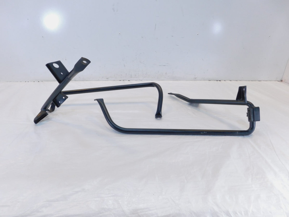Harley Davidson FLHX Street Glide Left & Right Black Saddlebag Support Brackets - C3 Cycle