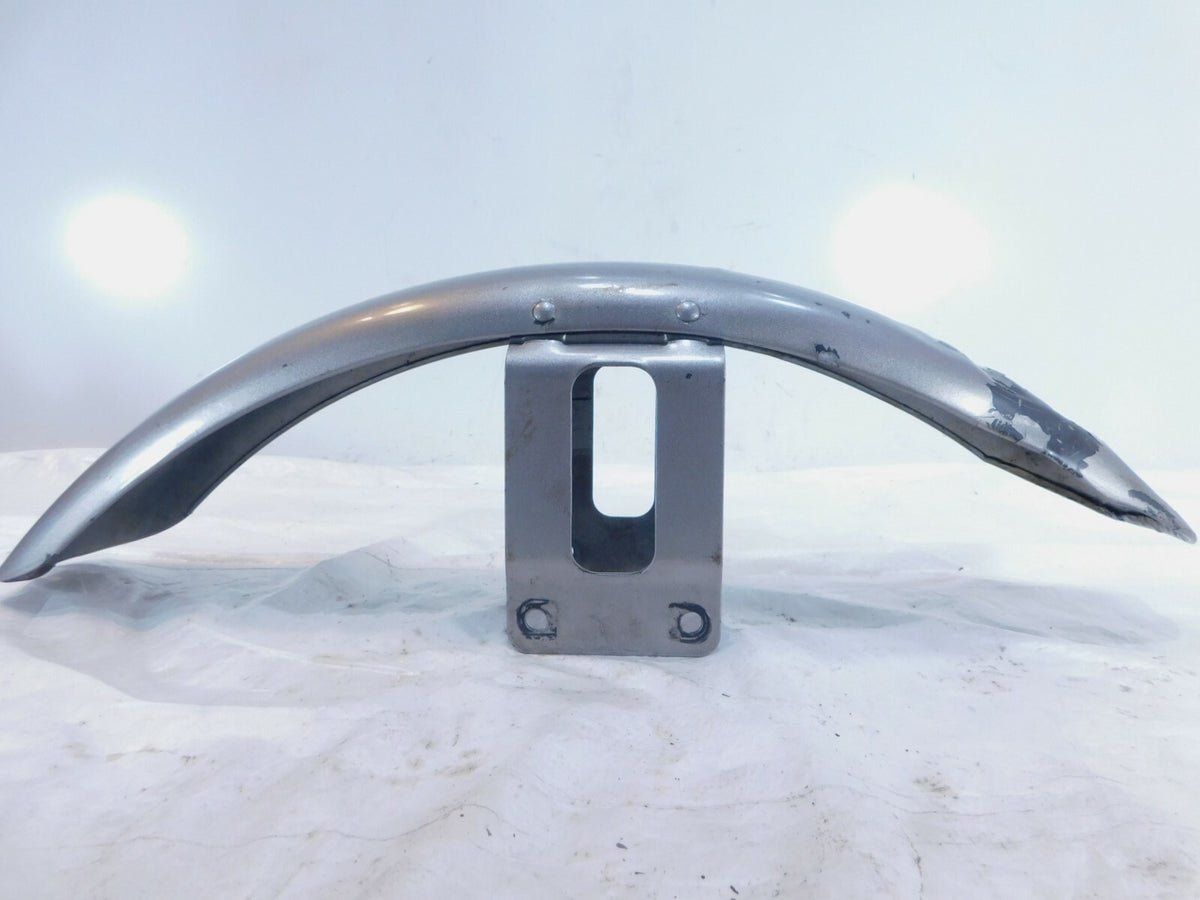 Harley Davidson Sportster 883 & 1200 Silver Front Wheel Cover Fender - Dented - C3 Cycle