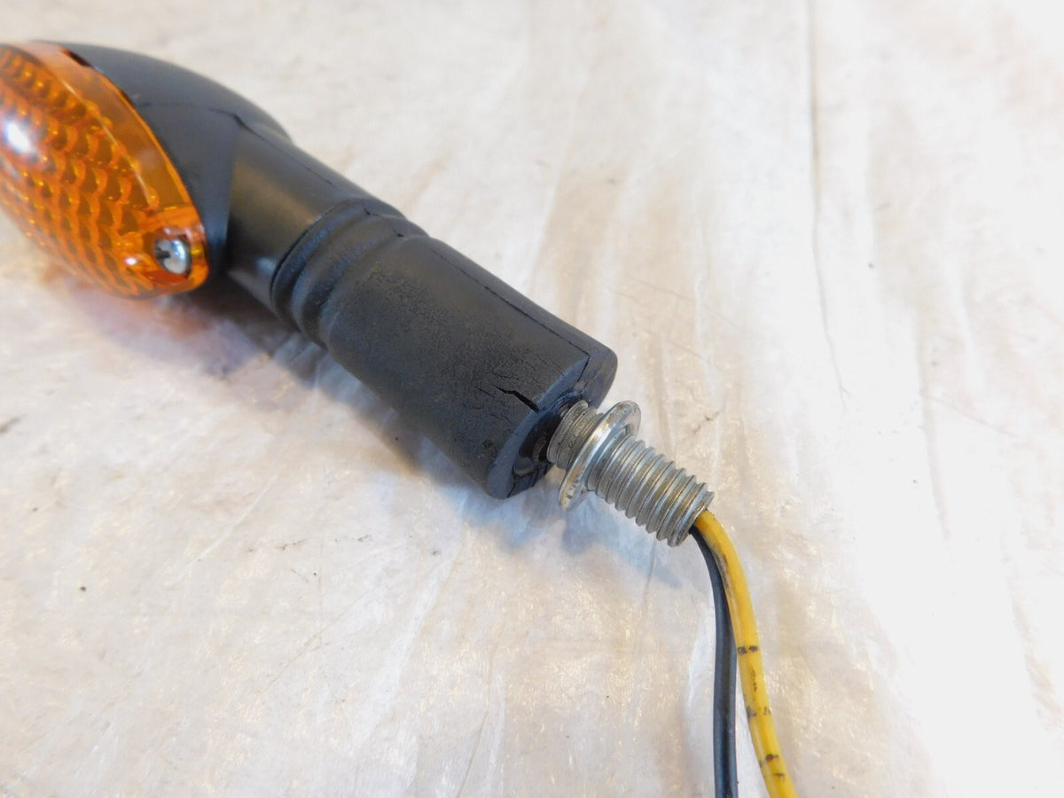 98-03 Triumph Thunderbird Sport 900 Left Right Black Indicator Turn Signal Lamps - C3 Cycle