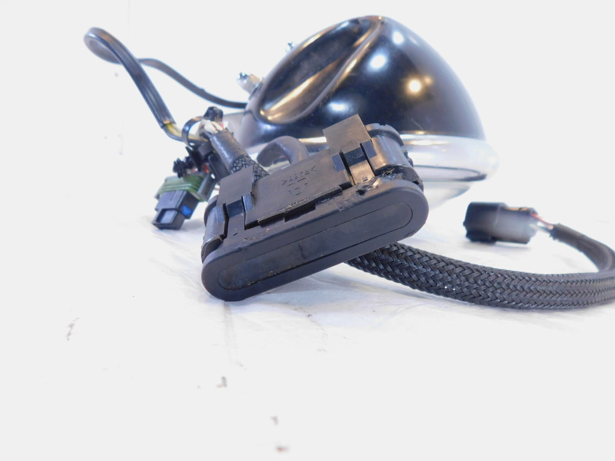 2011-2013 Harley Davidson Softail Blackline Front Headlight Head Lamp & Harness - C3 Cycle