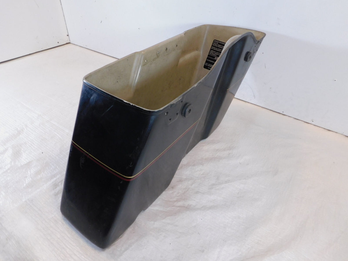 Harley Davidson Road King Street & Electra Glide Black Right Saddlebag Bottom - C3 Cycle
