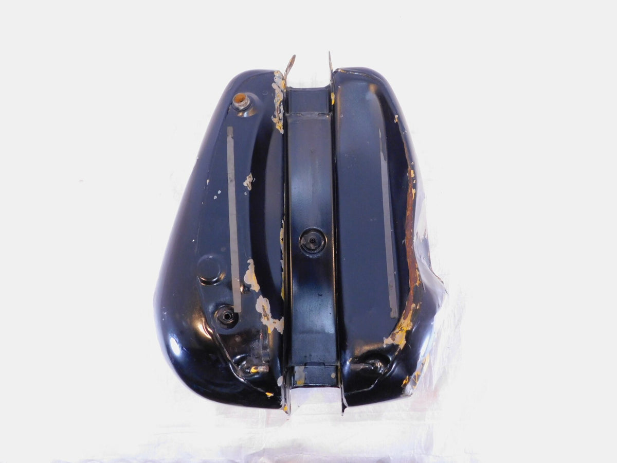 Dented Harley Dyna FXDWG Wide Glide 100 Anniversary Black Fuel Gas Petrol Tank - C3 Cycle