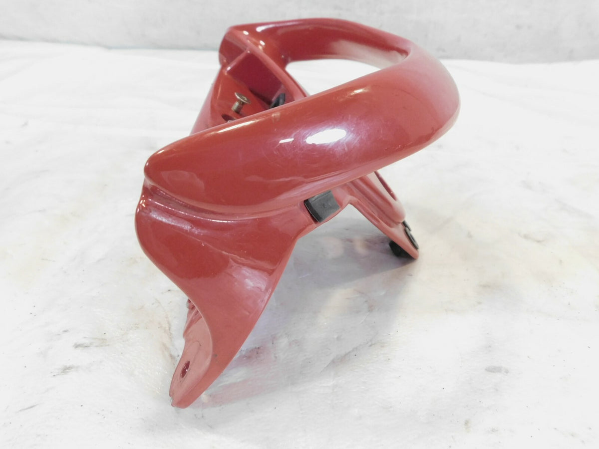 Ducati SuperSport 800 Red Passenger Grab Bar Handle License Number Plate Bracket - C3 Cycle
