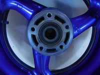 2001-2002 Buell M2 Cyclone S3 Thunderbolt & X1 Lightning Blue Rear Wheel Rim - C3 Cycle