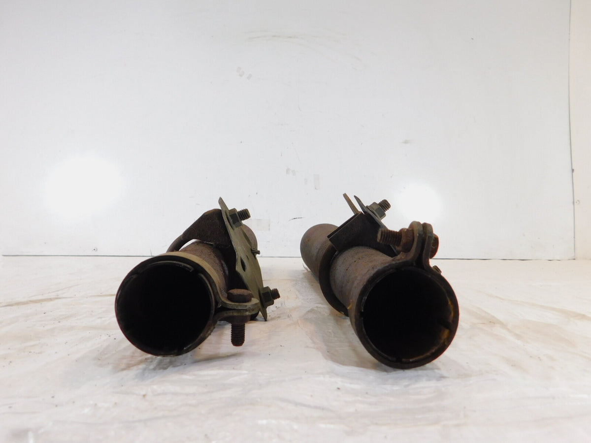 1978-1981 Honda CX500 500 Deluxe Lower Left/Right Exhaust System Muffler Pipes - C3 Cycle
