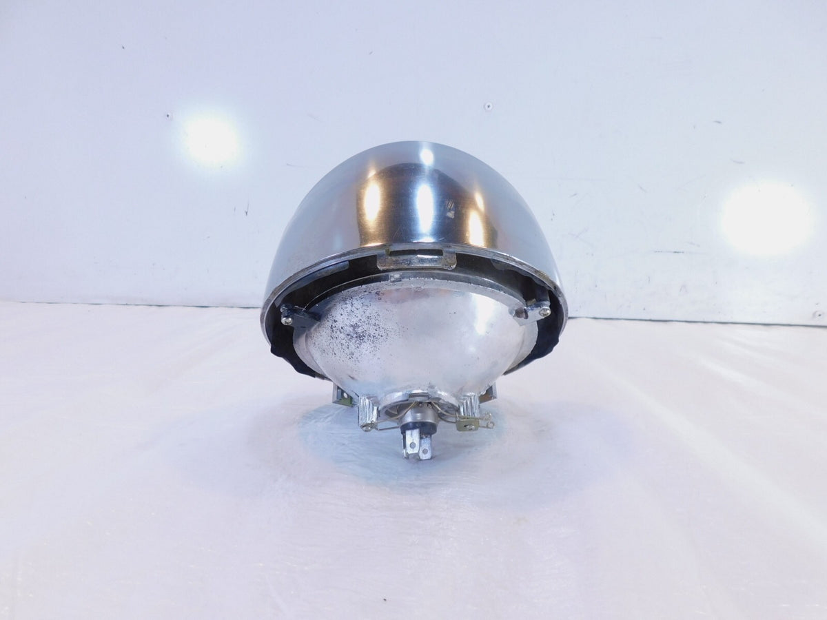 Harley Davidson Sportster Dyna Softail & FXR Front Headlight Headlamp w/ Bulb - C3 Cycle