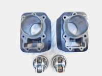2000 & 2001 Victory V92 Sport Cruiser Black Cylinders Barrel Jugs & Pistons - C3 Cycle