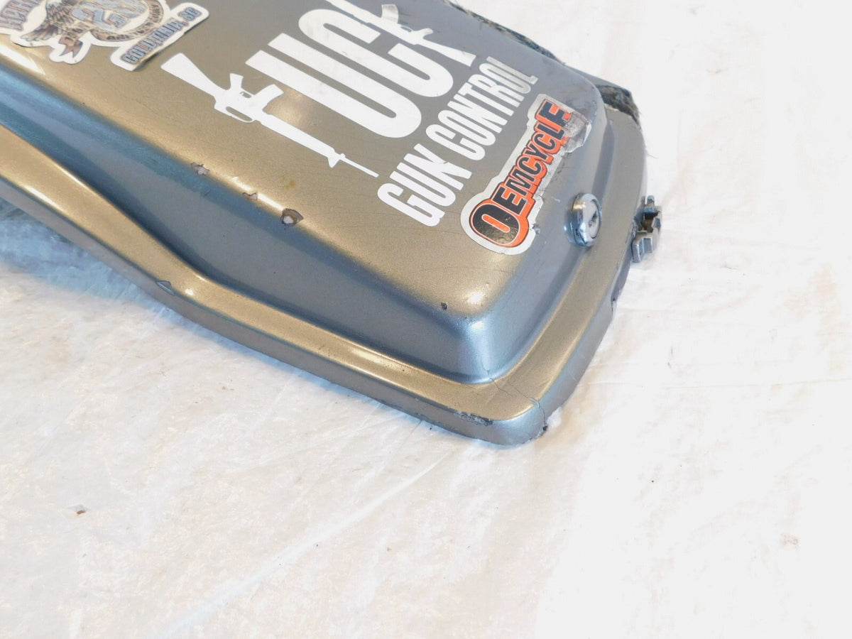 Harley Davidson EVO Electra Glide Gray Right Saddlebag Luggage Lid - FOR PARTS - C3 Cycle