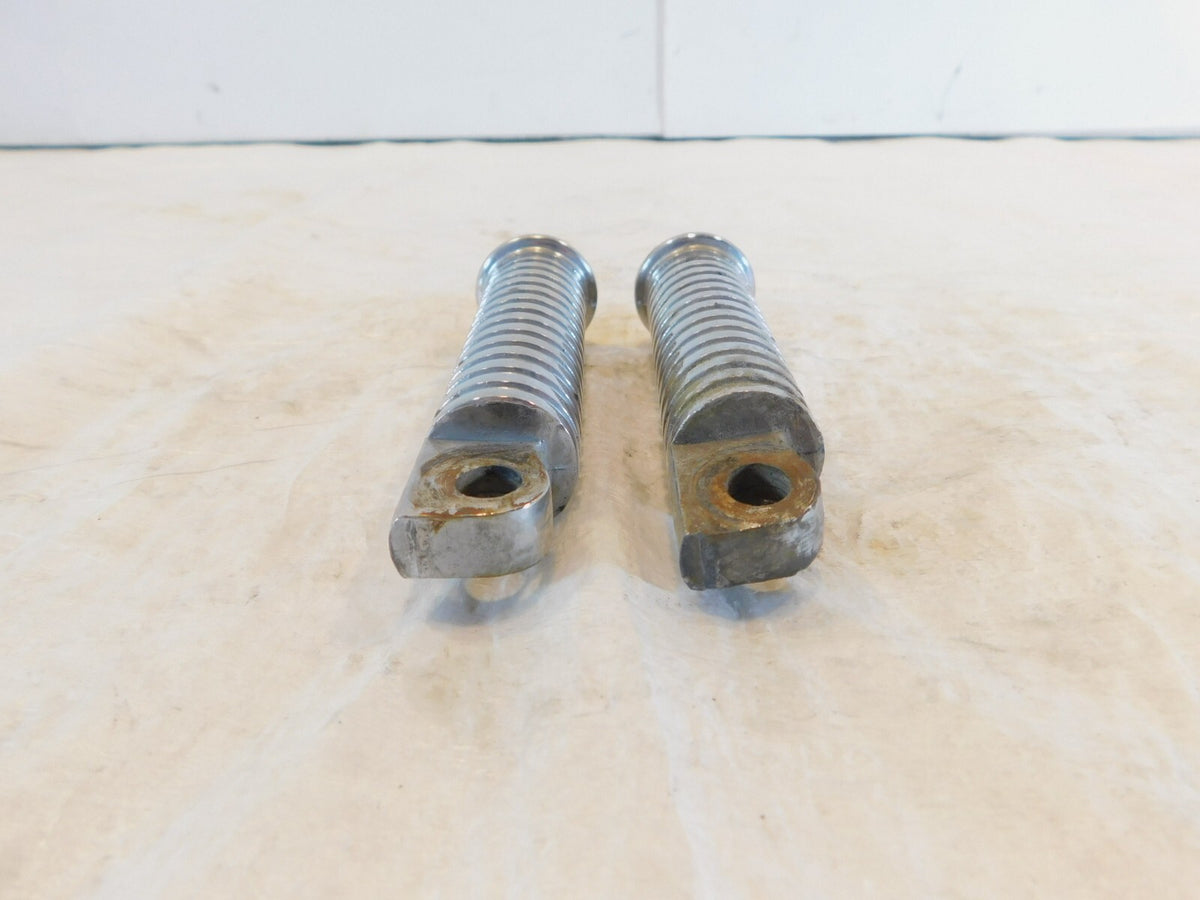 Harley Davidson FXR Dyna Sportster Softail Left & Right Footpegs Footrests - C3 Cycle
