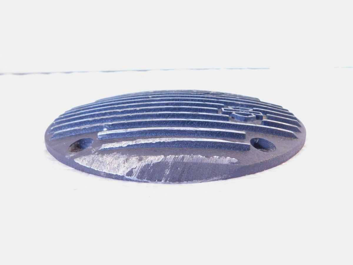 Harley Davidson Twin Cam Softail & Dyna Black Ribbed Left Derby Clutch Cover - C3 Cycle