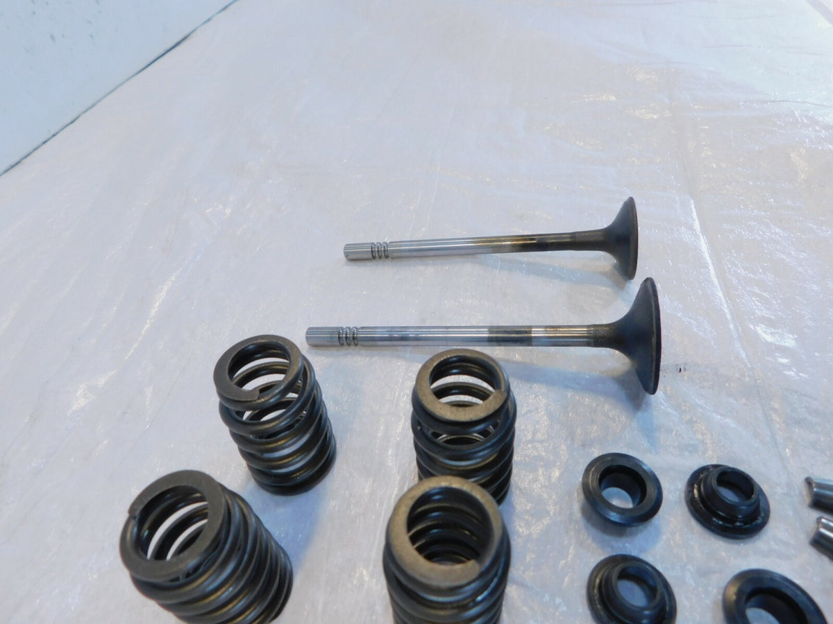 Victory Vision Kingpin & Vegas Exhaust & Intake Valves w/ Retainers & Springs - C3 Cycle
