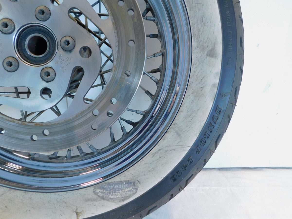 Harley Davidson Road King & Electra Glide Profile Laced Front Wheel Rim w/ Tire - C3 Cycle