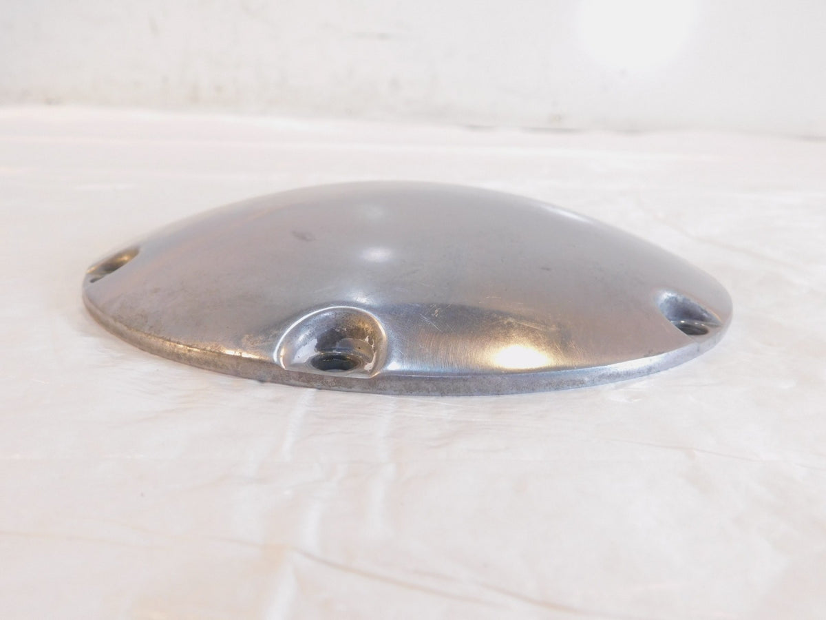 Harley Sportster 883 1200 Left Engine Chrome Clutch Inspection Derby Cover - C3 Cycle