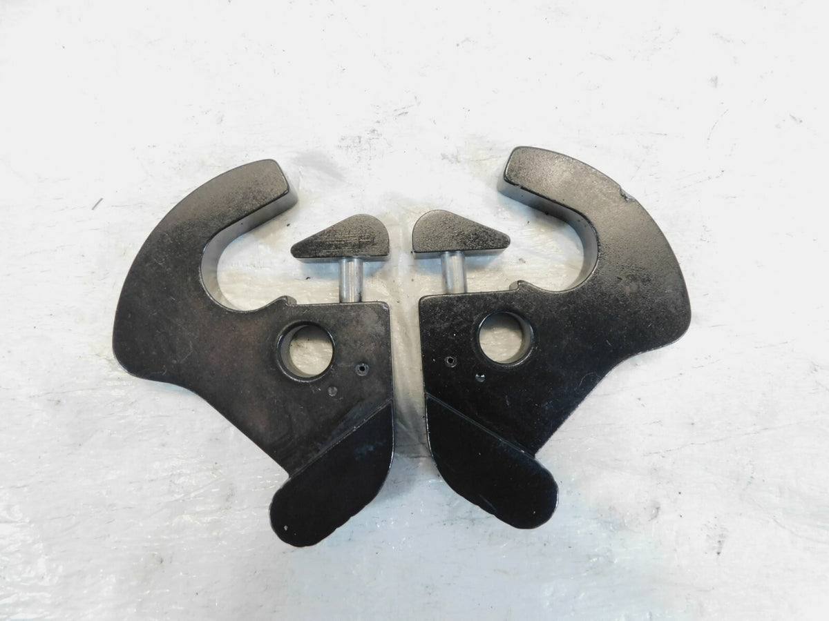 Harley Davidson Road King & Street Glide Chrome Detachable Sissybar Mount Clamps - C3 Cycle