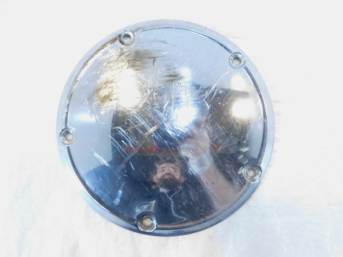 Harley Davidson Twin Cam Softail & Dyna Chrome Derby Clutch Cover 60769-06