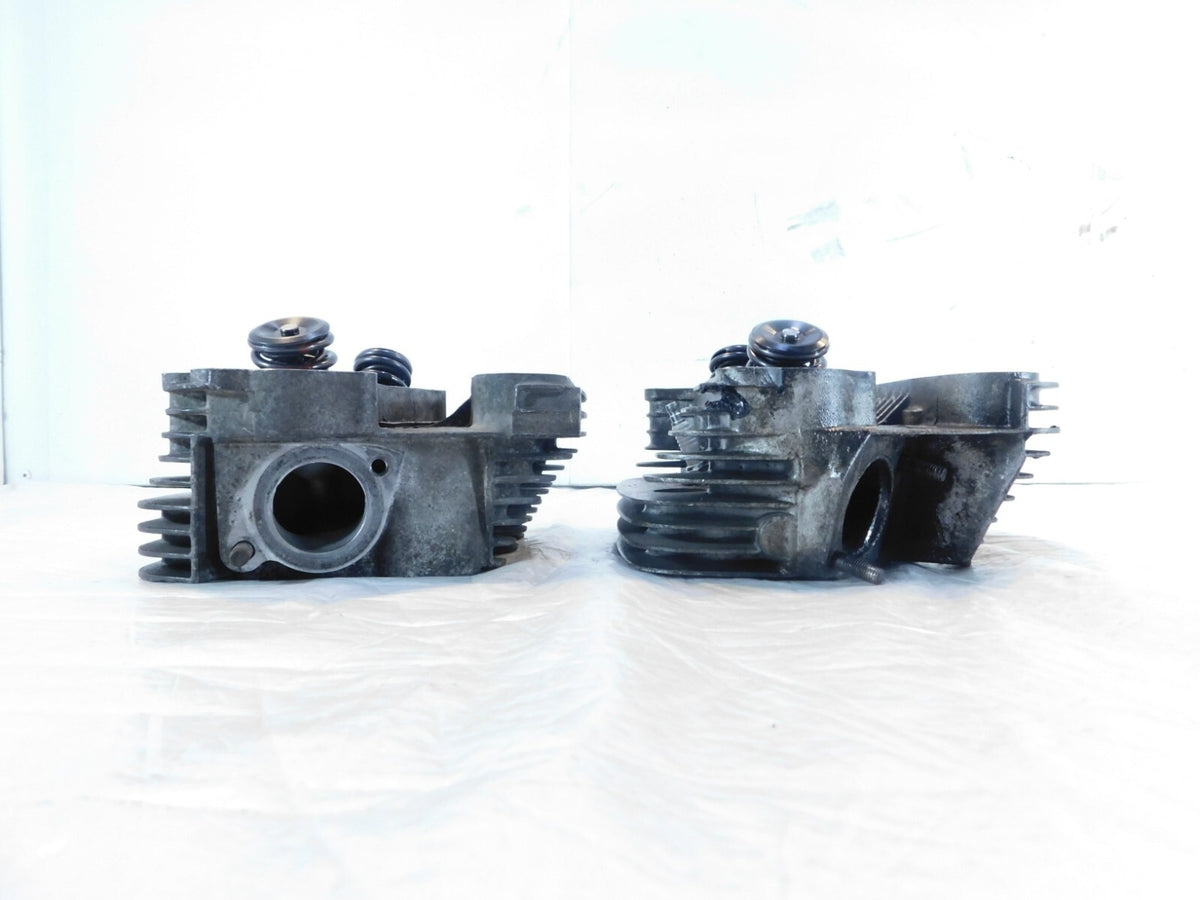 1988-1989 Harley Davidson Sportster 1200 Black Cylinder Heads Valves & Springs - C3 Cycle