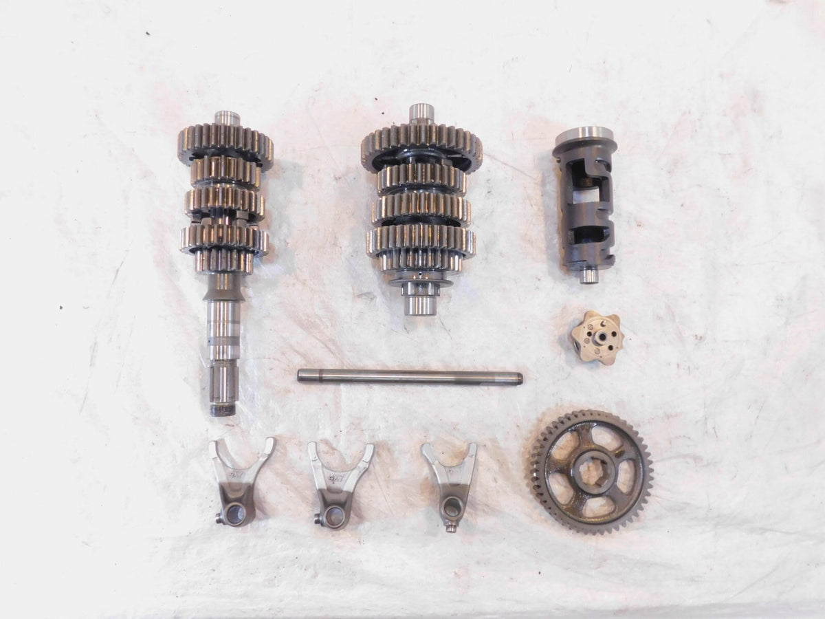 1986-1999 Yamaha Virago 1100 XV1100 Transmission Gears & Shift Drum w/ Forks - C3 Cycle