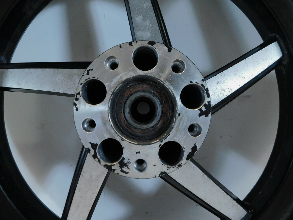 2000 00 Victory Standard V92 Cruiser Cast 5-Spoke Front Wheel Rim & Tire - C3 Cycle