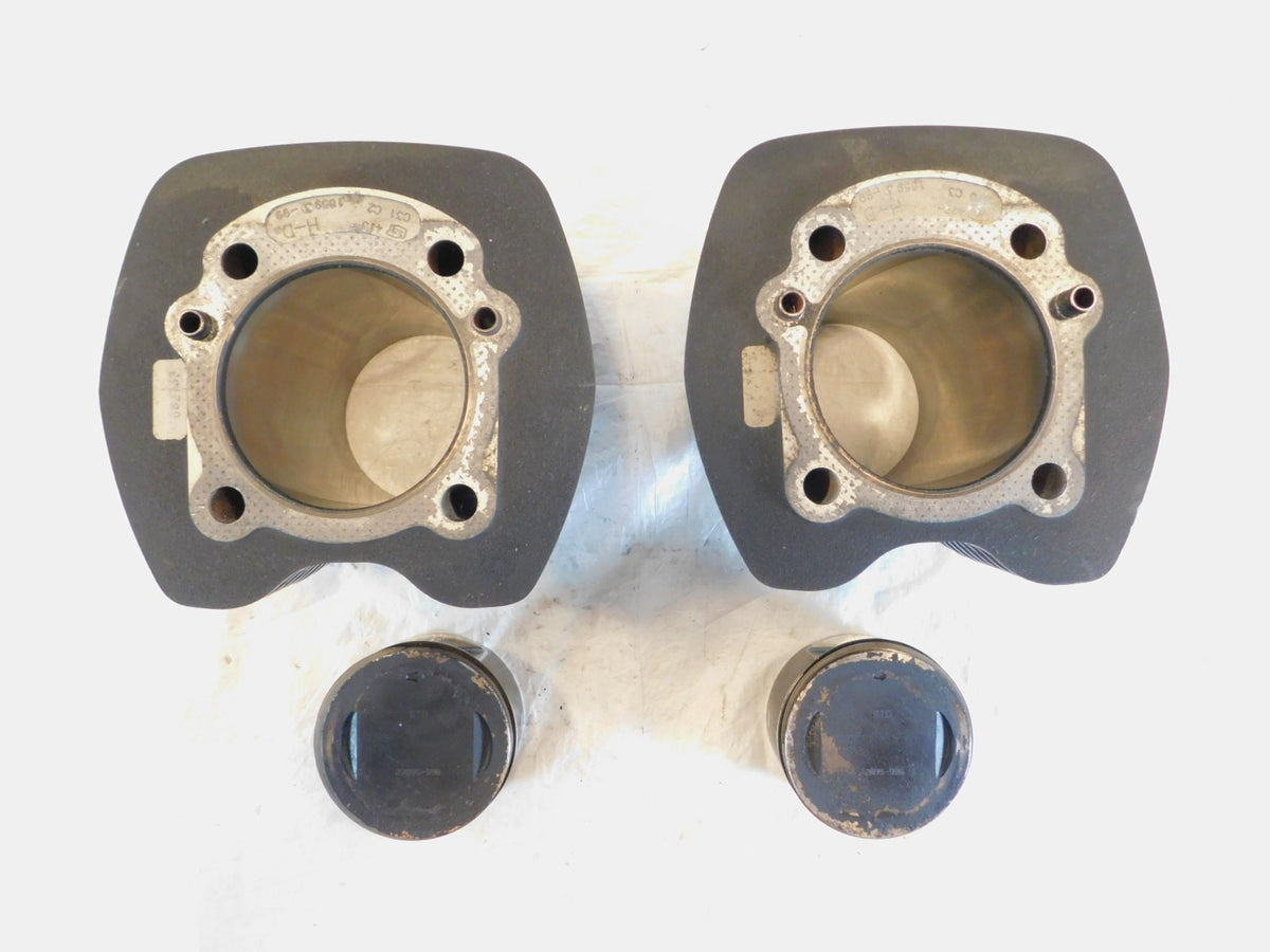 Harley Davidson Twin Cam Touring Dyna & Softail Engine Pistons & Black Cylinders - C3 Cycle