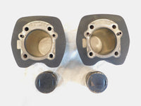 Harley Davidson Twin Cam Touring Dyna & Softail Engine Pistons & Black Cylinders - C3 Cycle