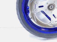 1999 99 Buell X1 Lighting Limited Edition Blue Cast Front Wheel Rim & Tire - C3 Cycle