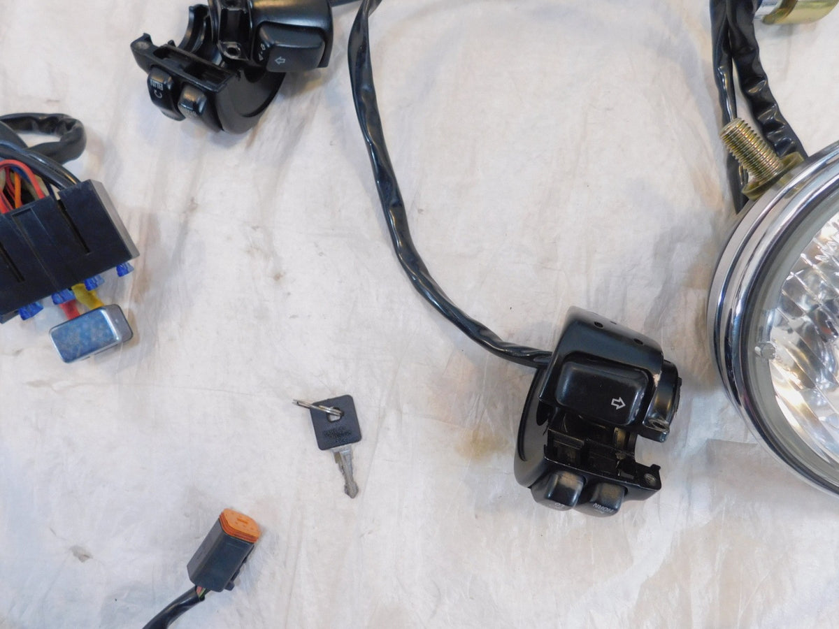1999-2003 Harley Davidson EVO Sportster 883 1200 Main Wiring Wire Harness w/ Key - C3 Cycle