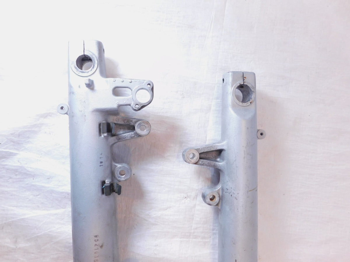 2000-2006 BMW R1150-R R1150R Silver Front Wheel Left/Right Fork Shock Leg Tubes - C3 Cycle