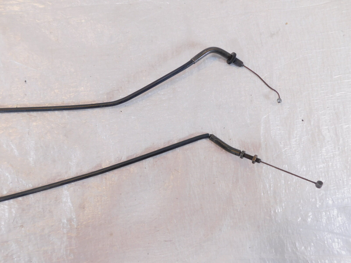 1993-1999 Yamaha FZR600R FZR600 Push & Pull Throttle Cable Line Wires - C3 Cycle