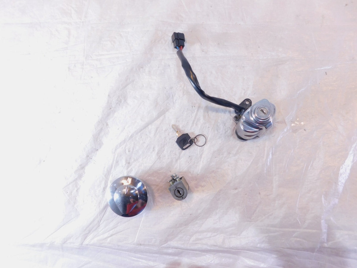 Honda VTX1300 VTX1300C VTX1300R VTX1300S VTX1300T Ignition Switch Lock Set & Key - C3 Cycle