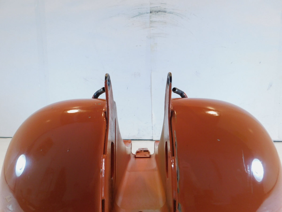 Harley Softail Heritage Classic Fatboy Orange Fuel Gas Petrol Tank Reservoir - C3 Cycle