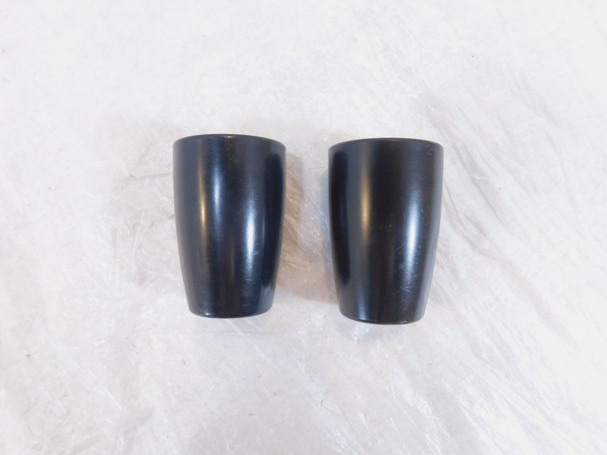 1999-2007 BMW F650 CS F650 GS Black Handlebar End Weight Caps -32712346586 - C3 Cycle