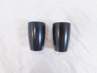 1999-2007 BMW F650 CS F650 GS Black Handlebar End Weight Caps -32712346586 - C3 Cycle