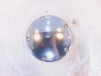 Harley Davidson Twin Cam Dyna Softail Left Engine Chrome Derby Clutch Cover - C3 Cycle
