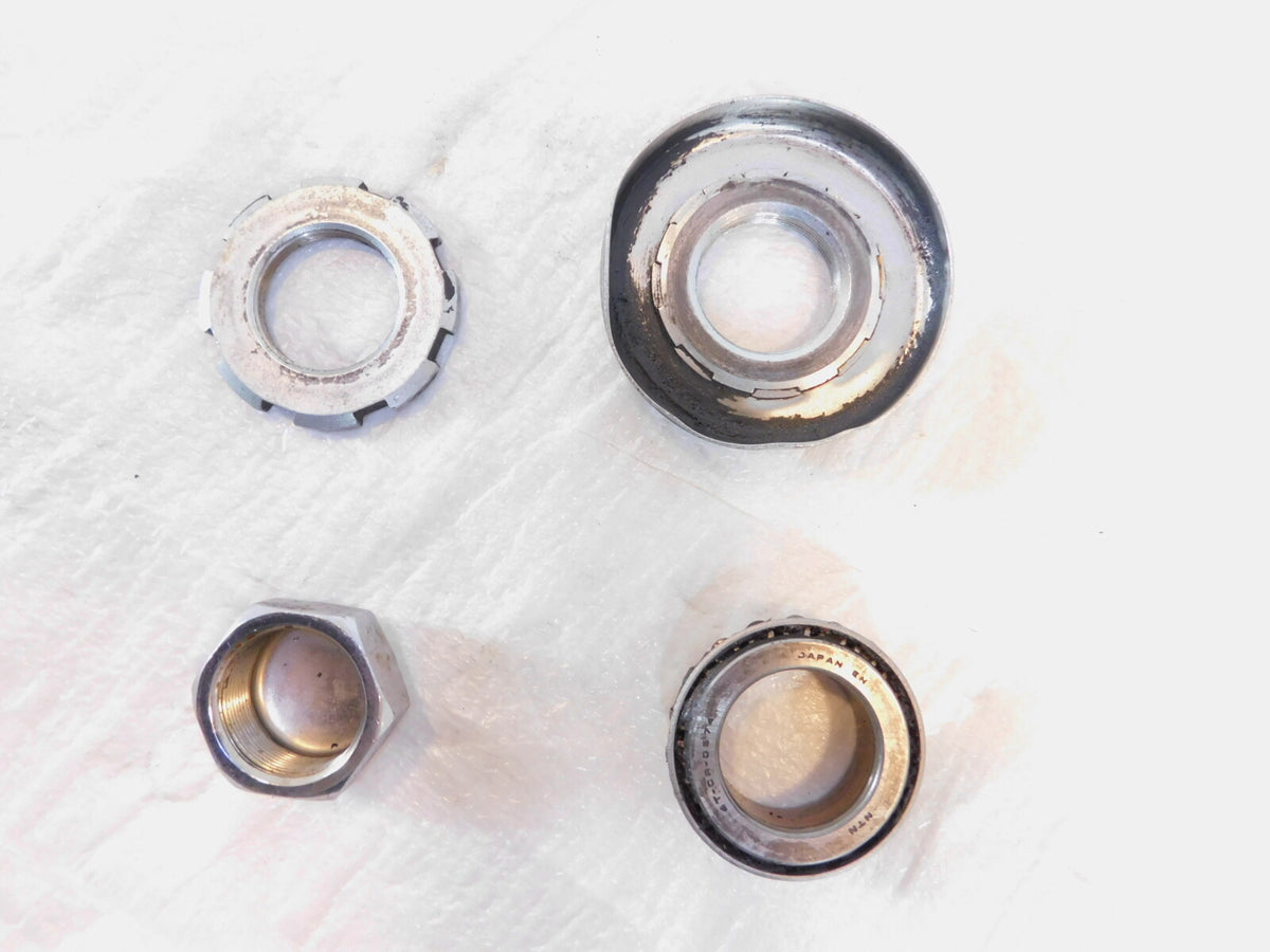 Honda VTX1800 VTX1800S VTX1800R Front Steering Stem Bearings & Top Thread Bolt - C3 Cycle