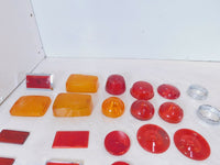 Lot Harley Davidson Motorcycle Boat Trailer Turn Signal Brake Light Lamp Lenses - C3 Cycle
