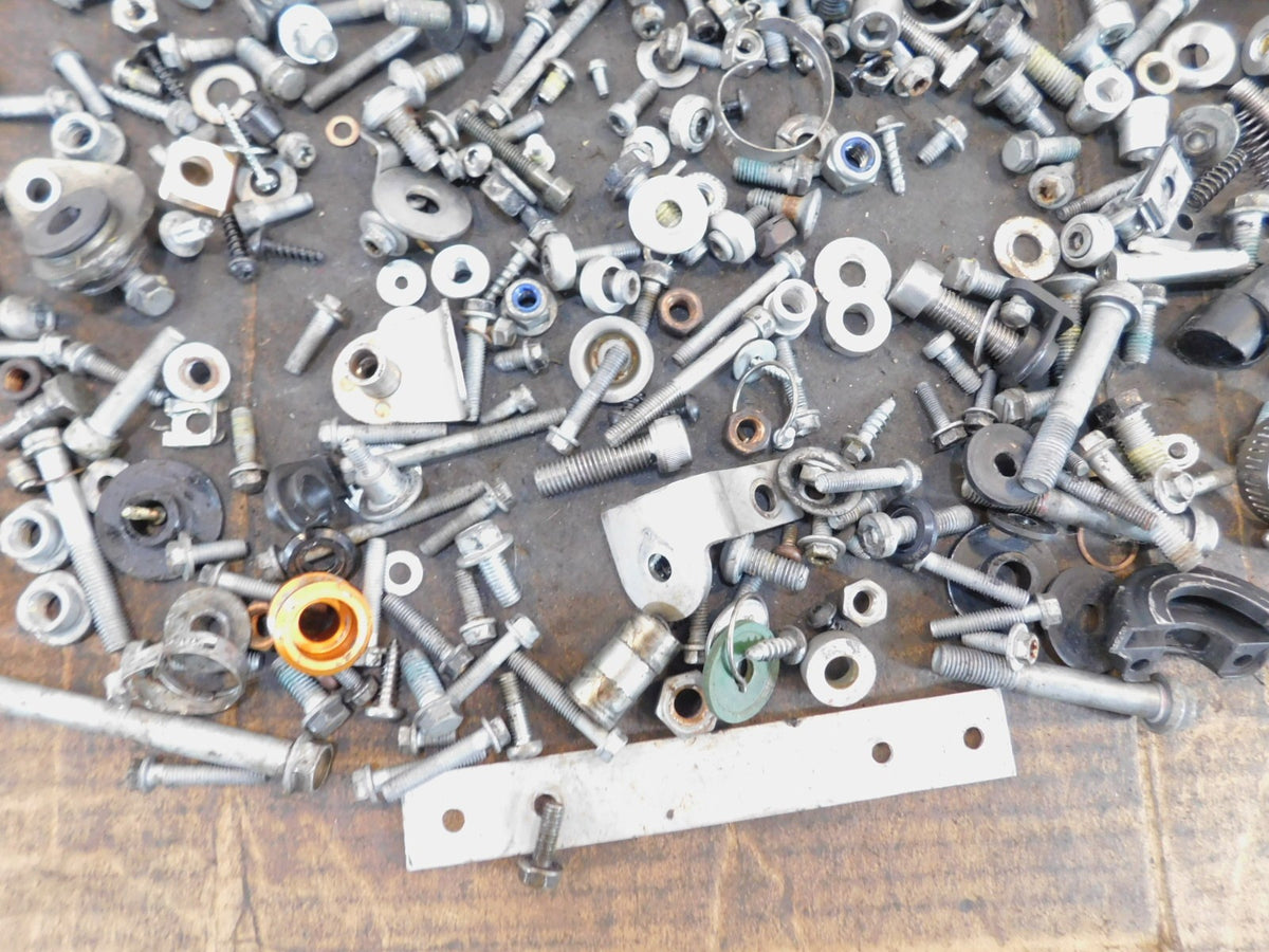 2007-2008 KTM 990 Super Duke Engine Nuts Bolts & Mount Brackets Parts Box Lot - C3 Cycle