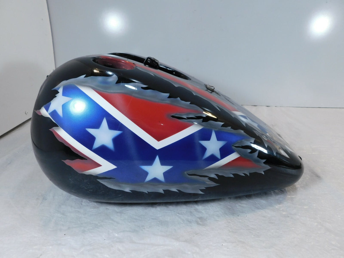 1993 & 1994 Harley Davidson Dyna Wide Glide Black Fuel Gas Petrol Tank Reservoir