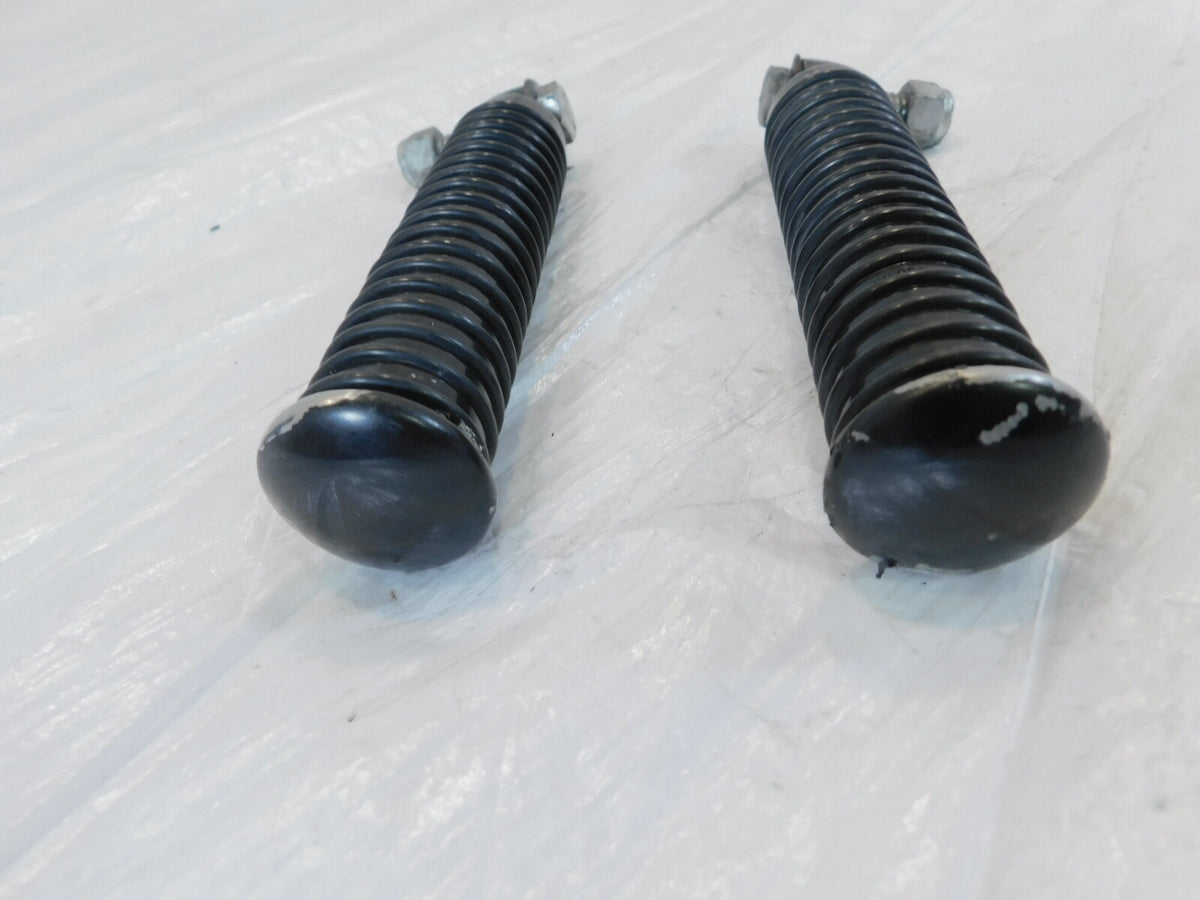 Harley Davidson FXR Dyna Sportster & Softail Black O-Ring Footpegs Footrests - C3 Cycle