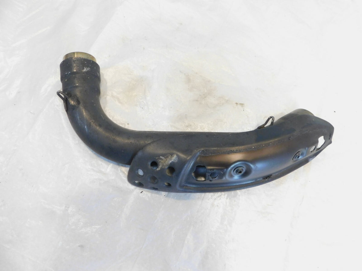 Ducati Scrambler 800 Vertical Exhaust Mid Manifold Header Pipe w/ Heat Shield - C3 Cycle