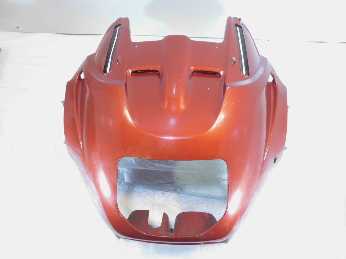 95-02 BMW R1100RT 1000 RT Red Front Cockpit Headlight Fairing Cowl Cowling Cover - C3 Cycle
